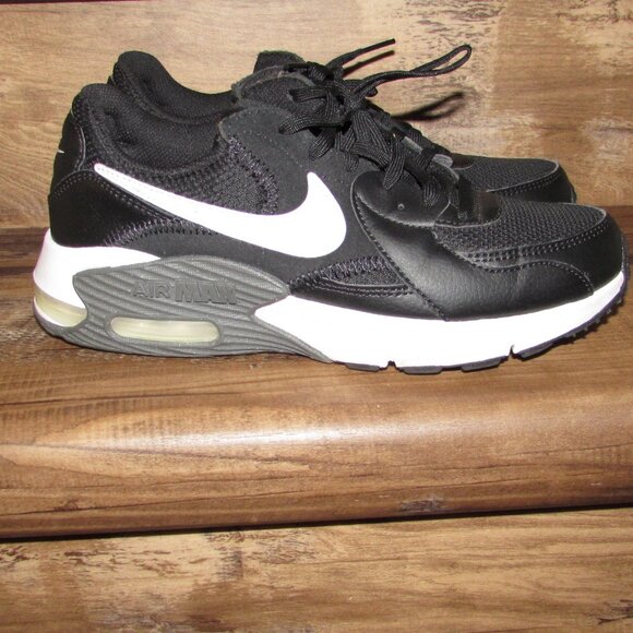 Nike Womens Air Max Excee Black Running Shoes Sneakers Size 8 - Picture 4 of 6